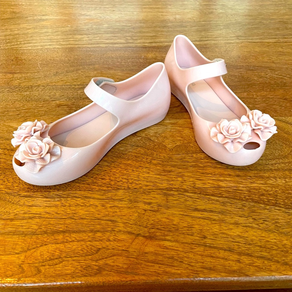 Mini Melissa Ballerina Shoes - Size 12